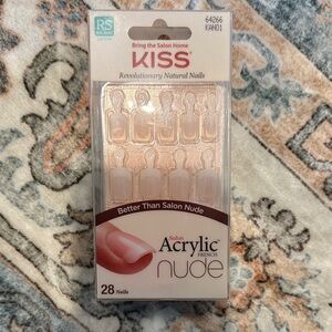 KISS Salon Acrylic French Nude Nails